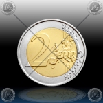 2 EVRO ESTONIJA  2015 "30. obletnica EU zastave" UNC